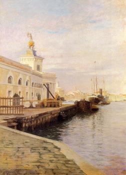 Julius LeBlanc Stewart : View Of Venice